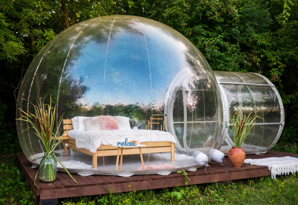 stargazing bubble tent