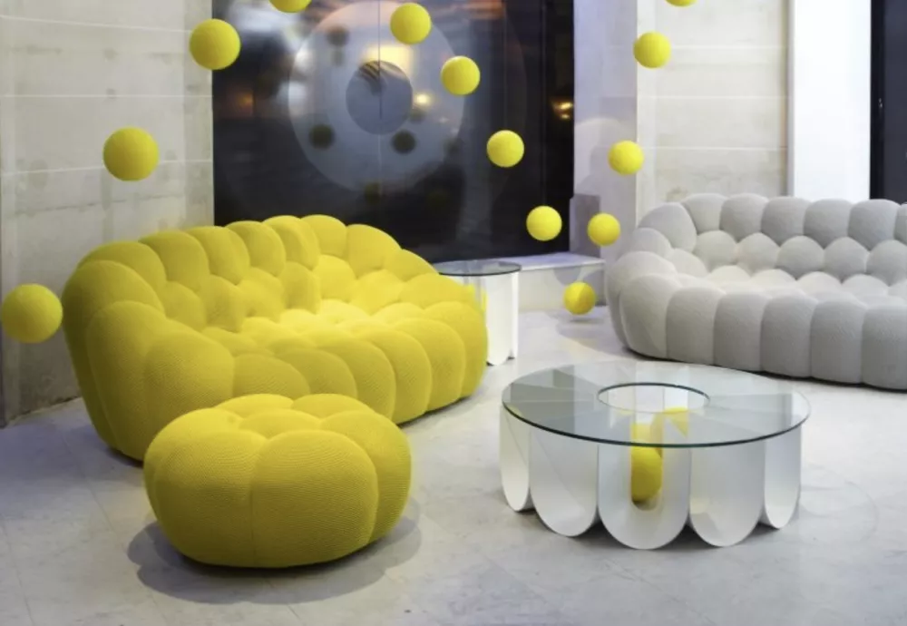 bubble sofa green